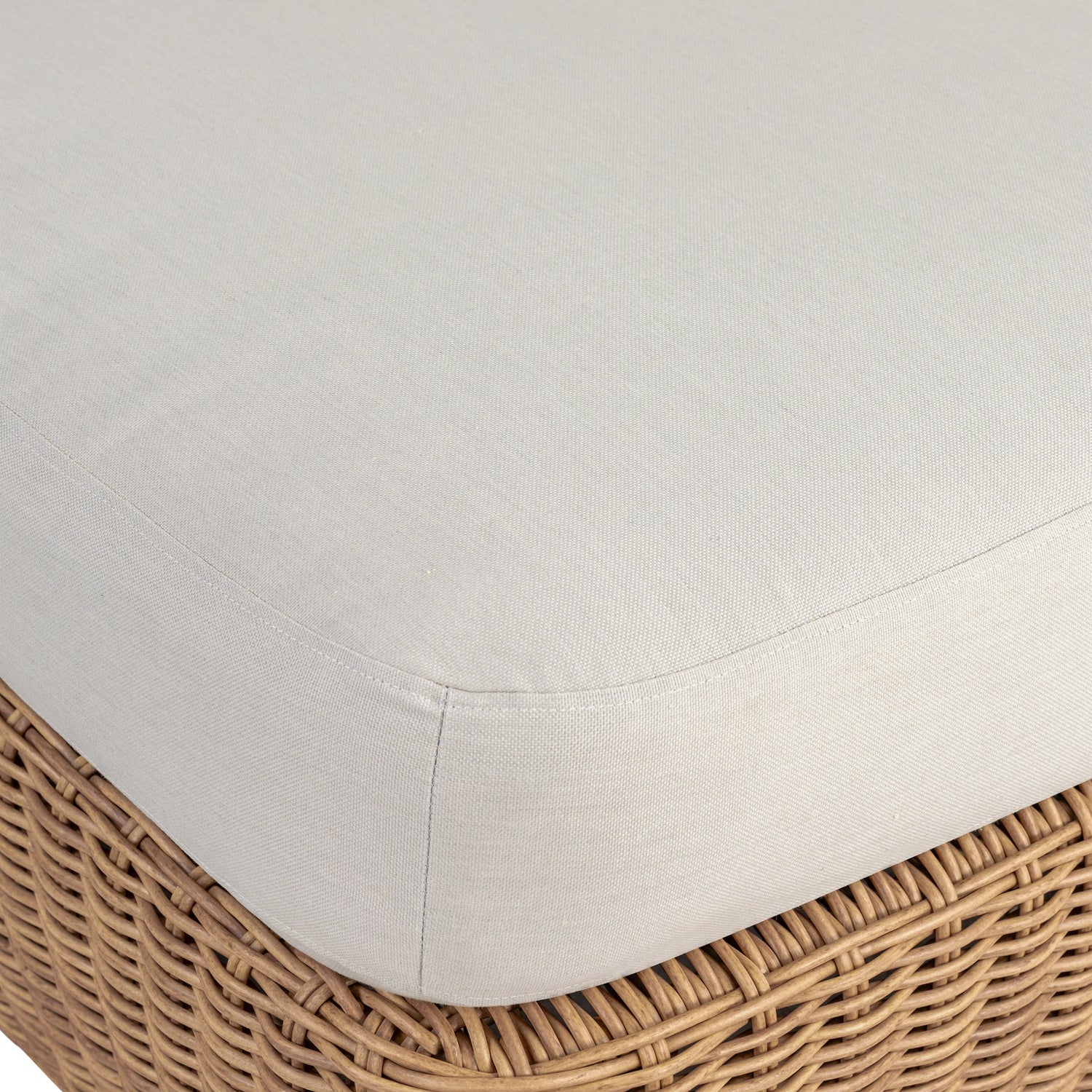 Corto Outdoor Ottoman | Sand 