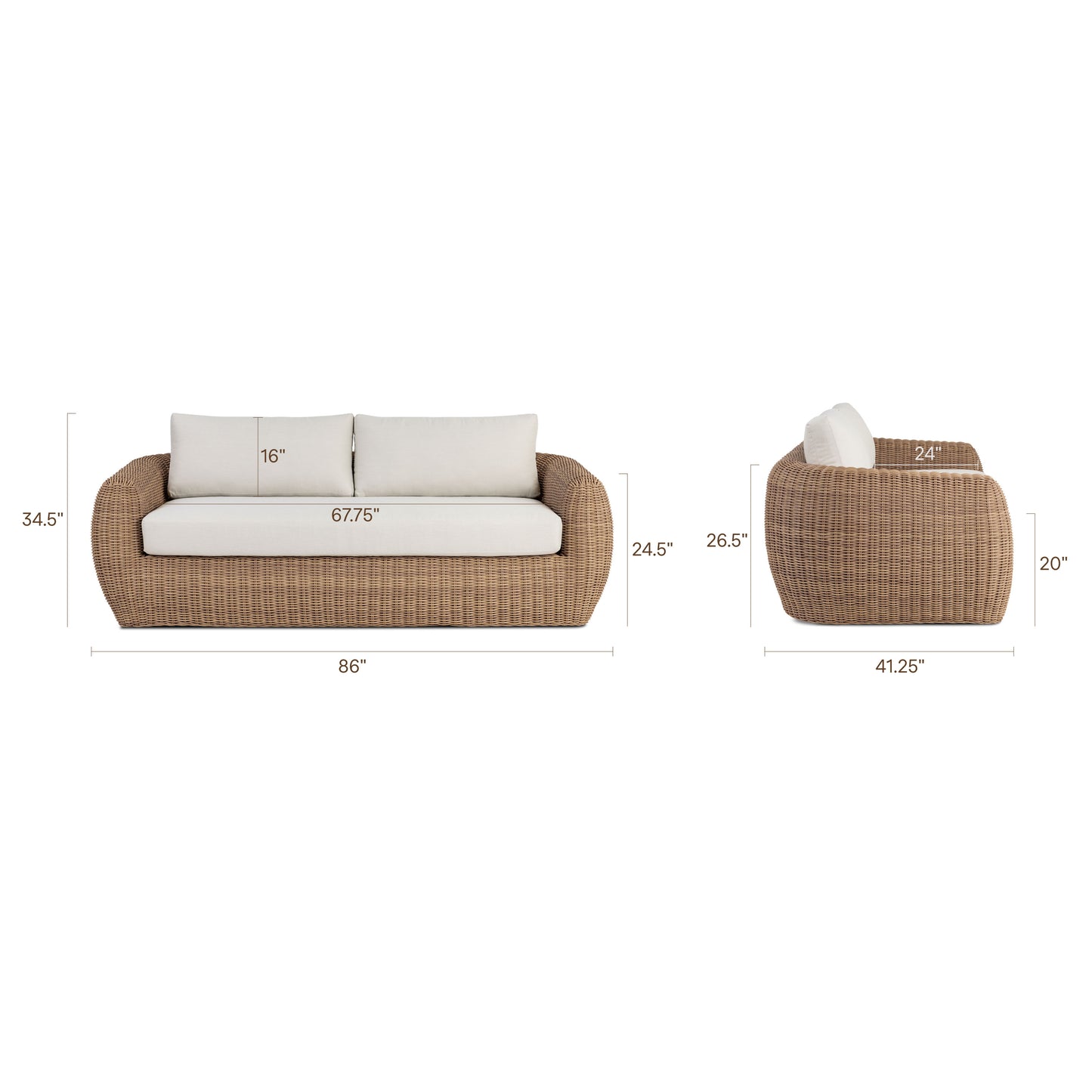 Corto Lounge Set | Sand