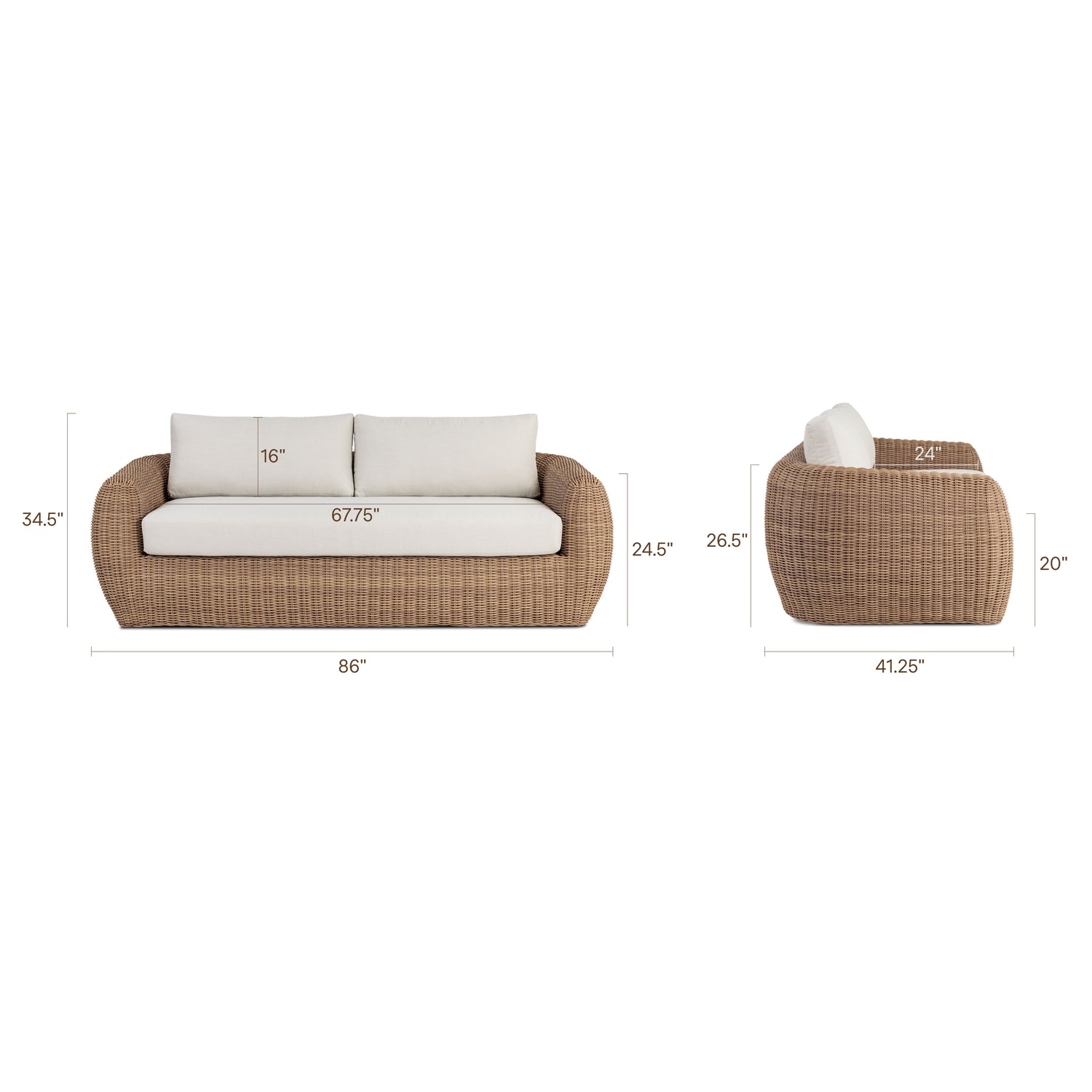 Corto Lounge Set | Sand 