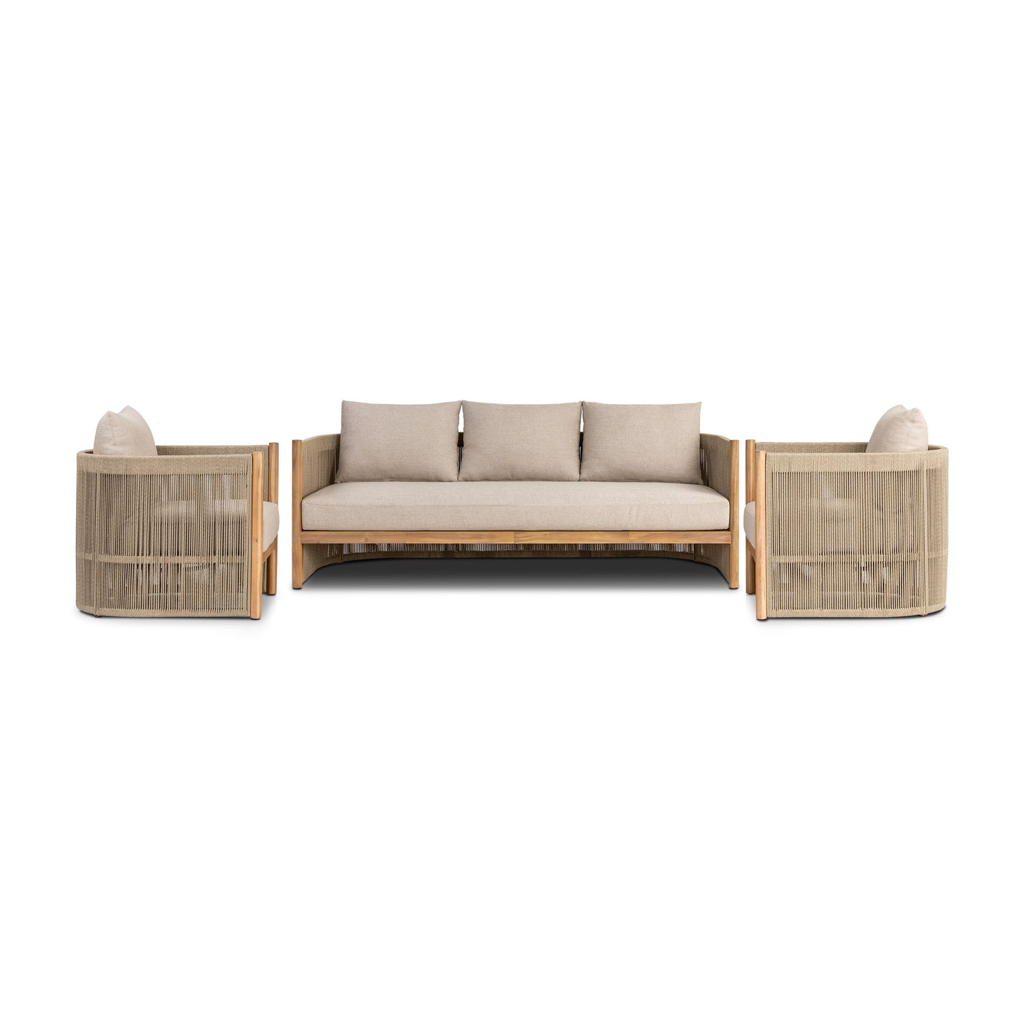 Gomera Outdoor Lounge Set | Natural Beige