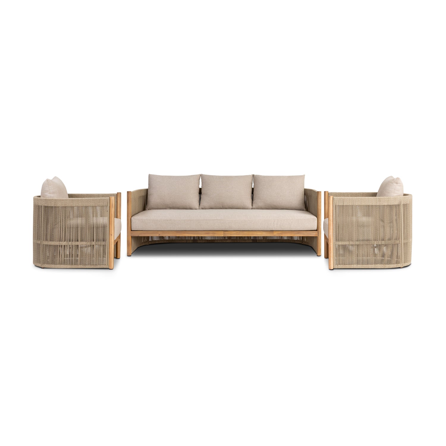 Gomera Outdoor Lounge Set | Natural Beige 