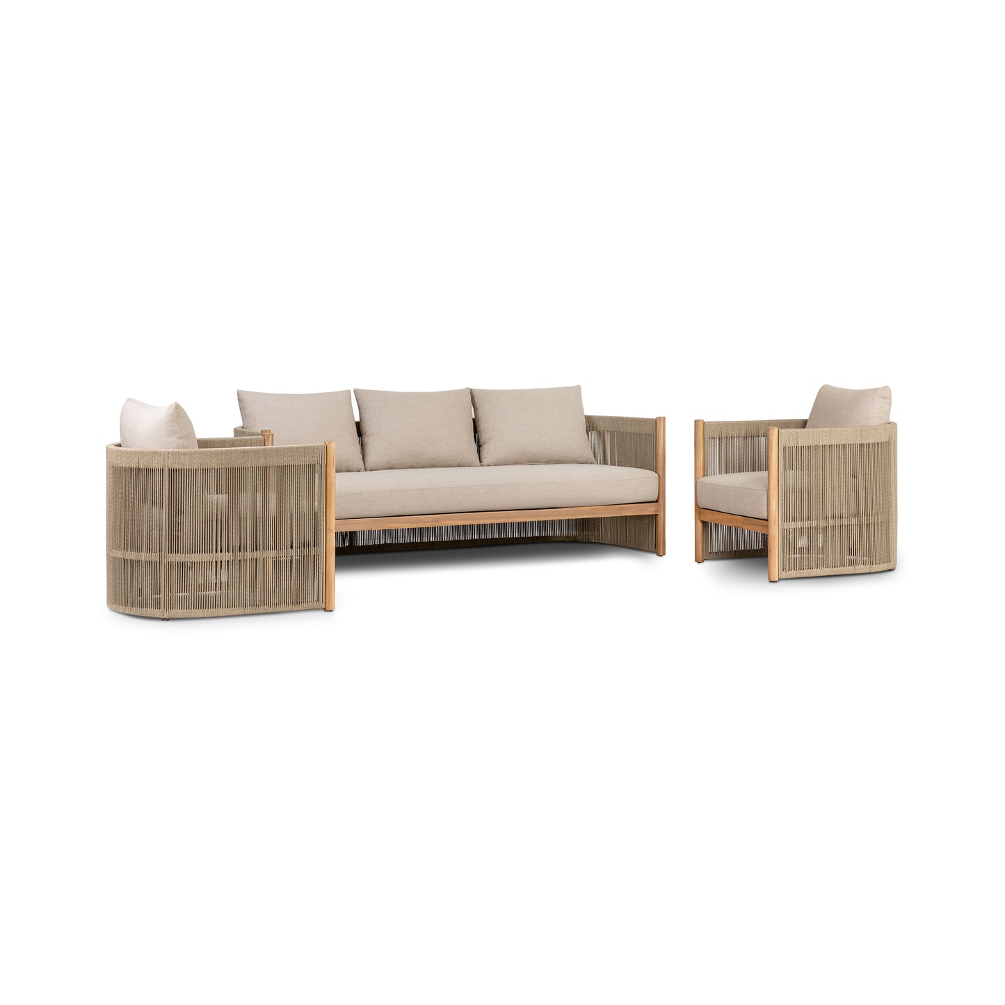 Gomera Outdoor Lounge Set | Natural Beige