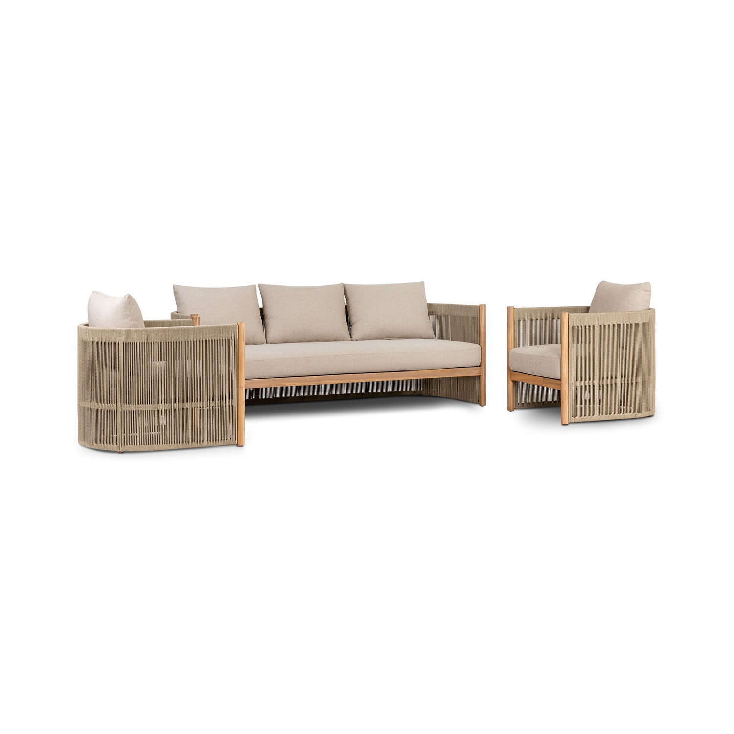 Gomera Outdoor Lounge Set | Natural Beige 