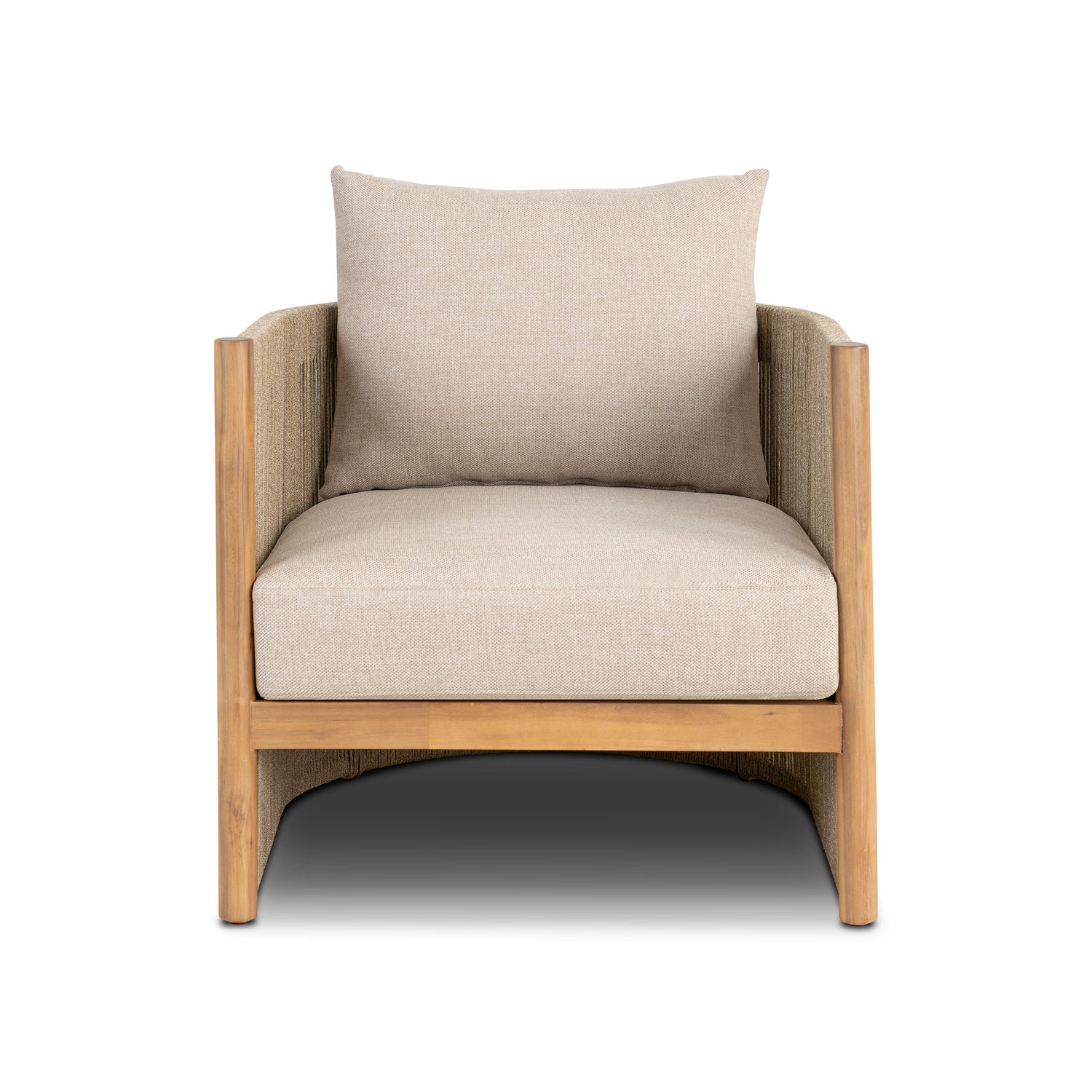 Gomera Outdoor Lounge Chair | Natural Beige 