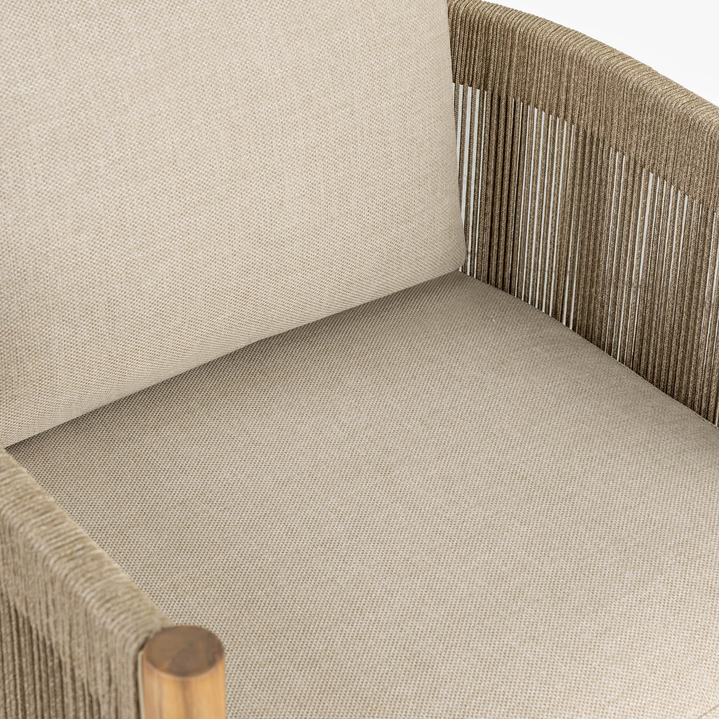 Gomera Outdoor Lounge Chair | Natural Beige