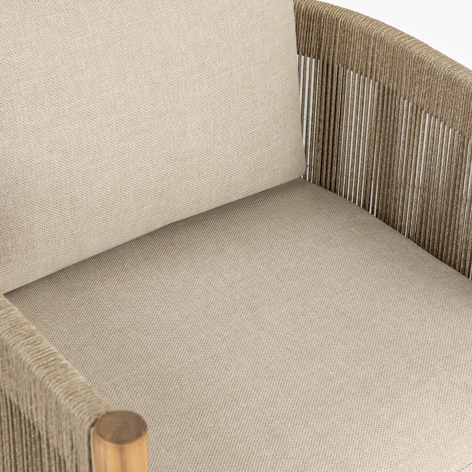 Gomera Outdoor Lounge Chair | Natural Beige 