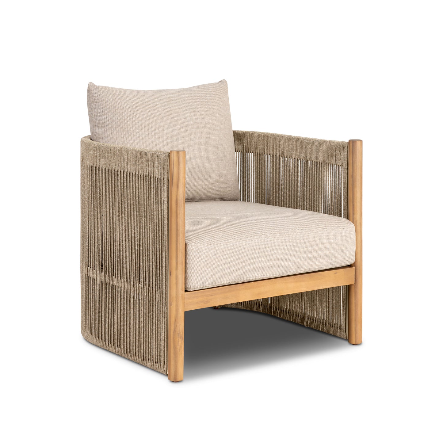 Gomera Outdoor Lounge Chair | Natural Beige