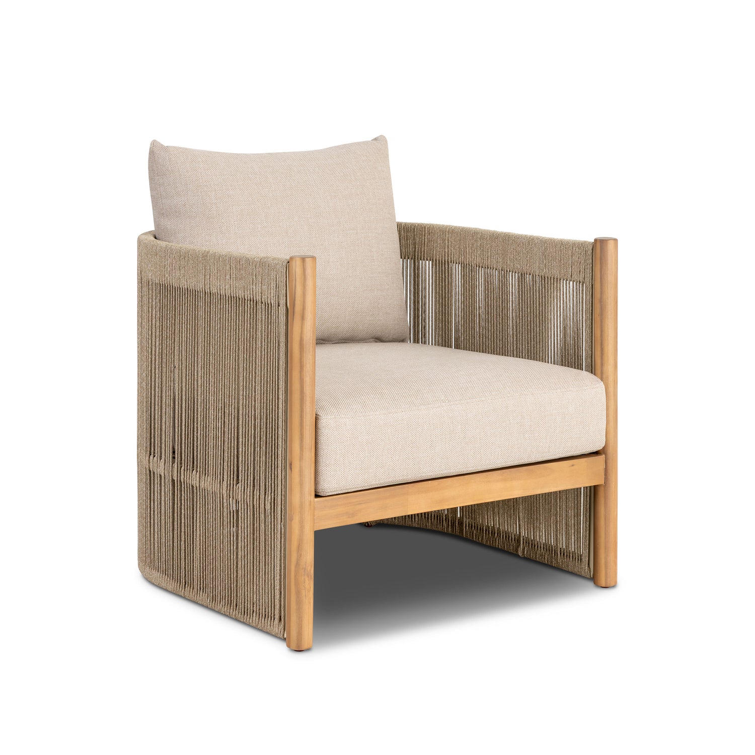 Gomera Outdoor Lounge Chair | Natural Beige 