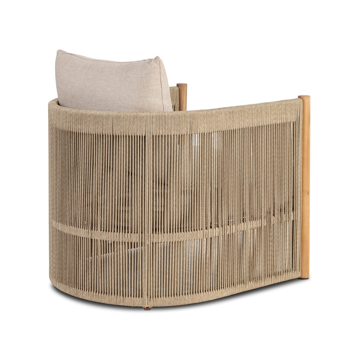 Gomera Outdoor Lounge Chair | Natural Beige