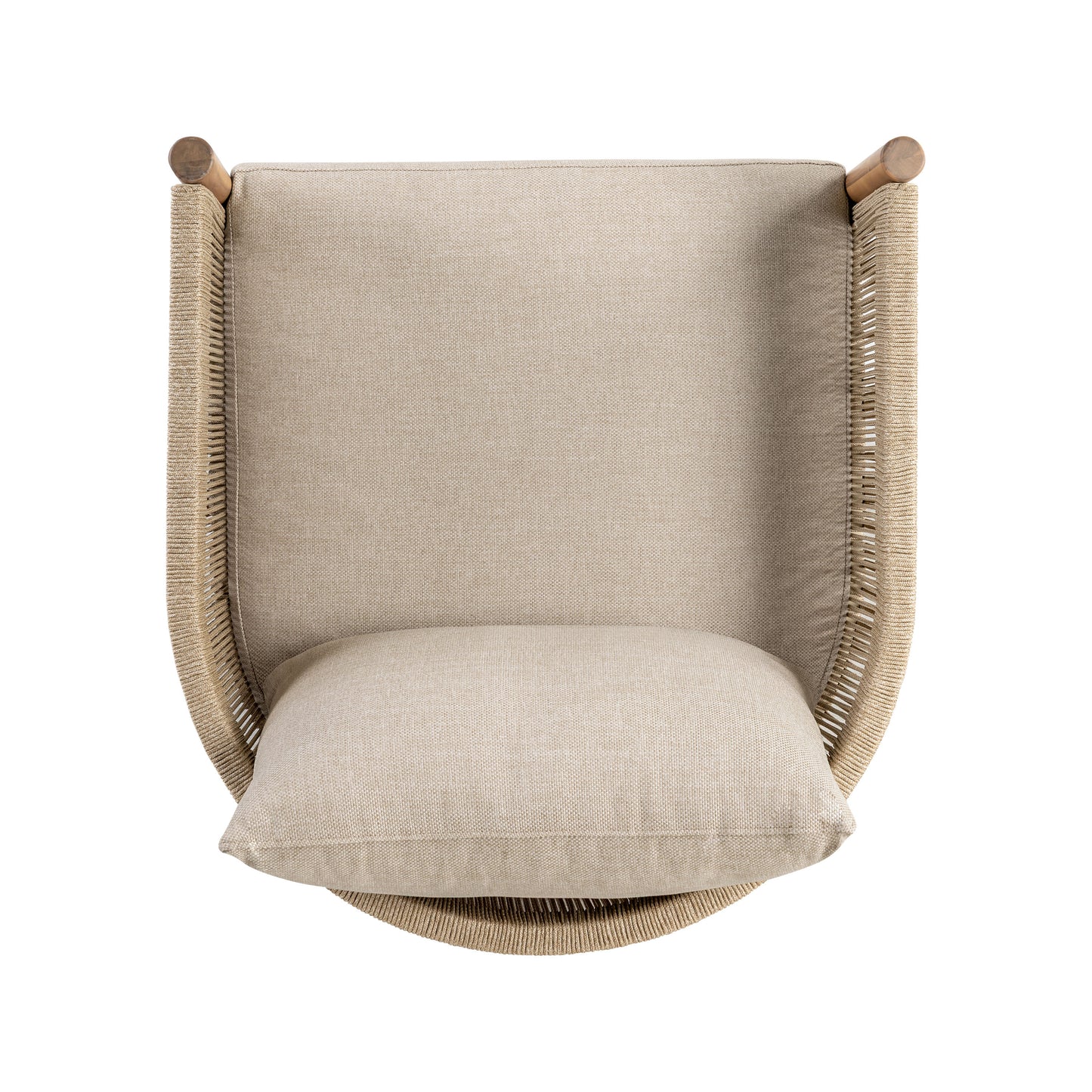 Gomera Outdoor Lounge Chair | Natural Beige