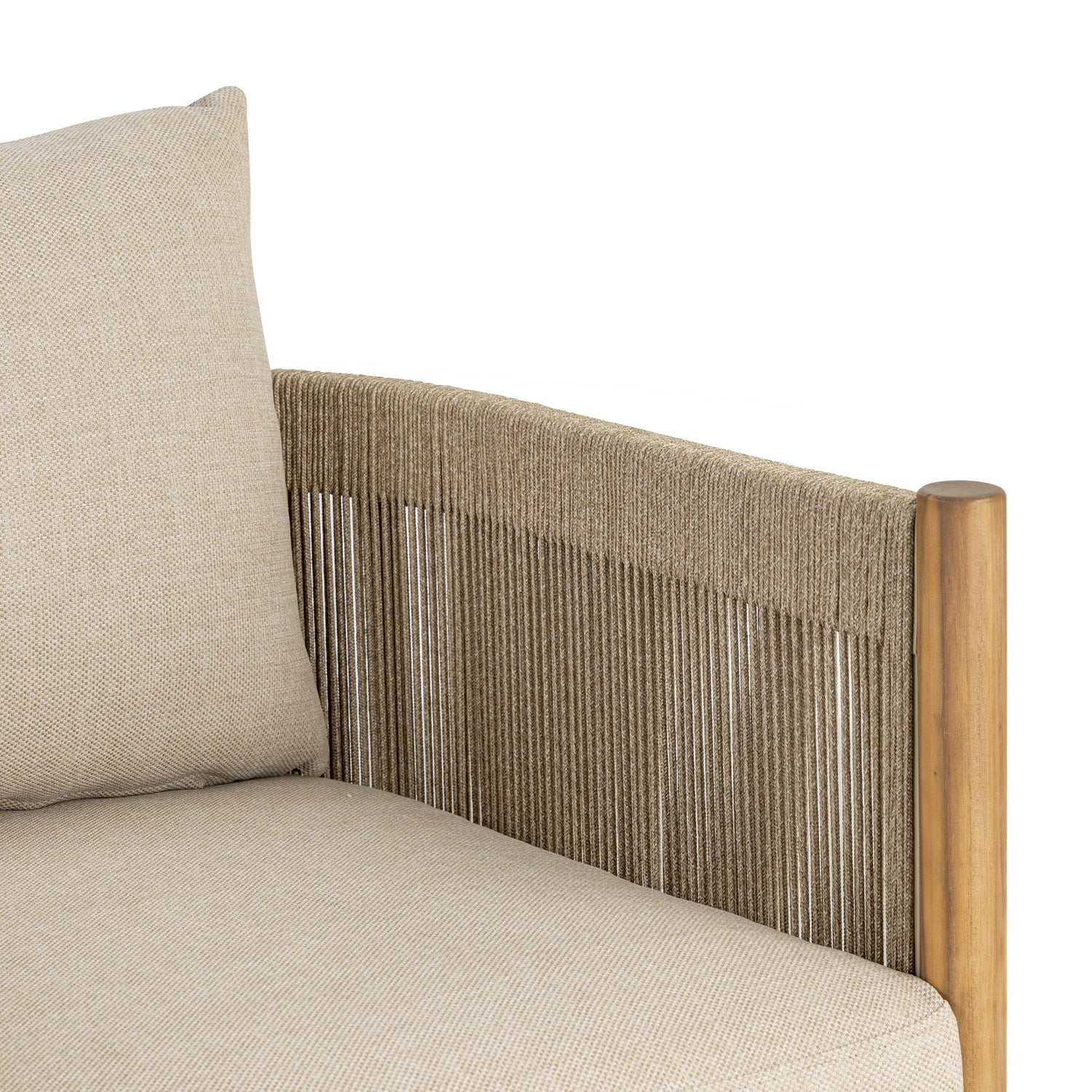Gomera Outdoor Lounge Chair | Natural Beige 