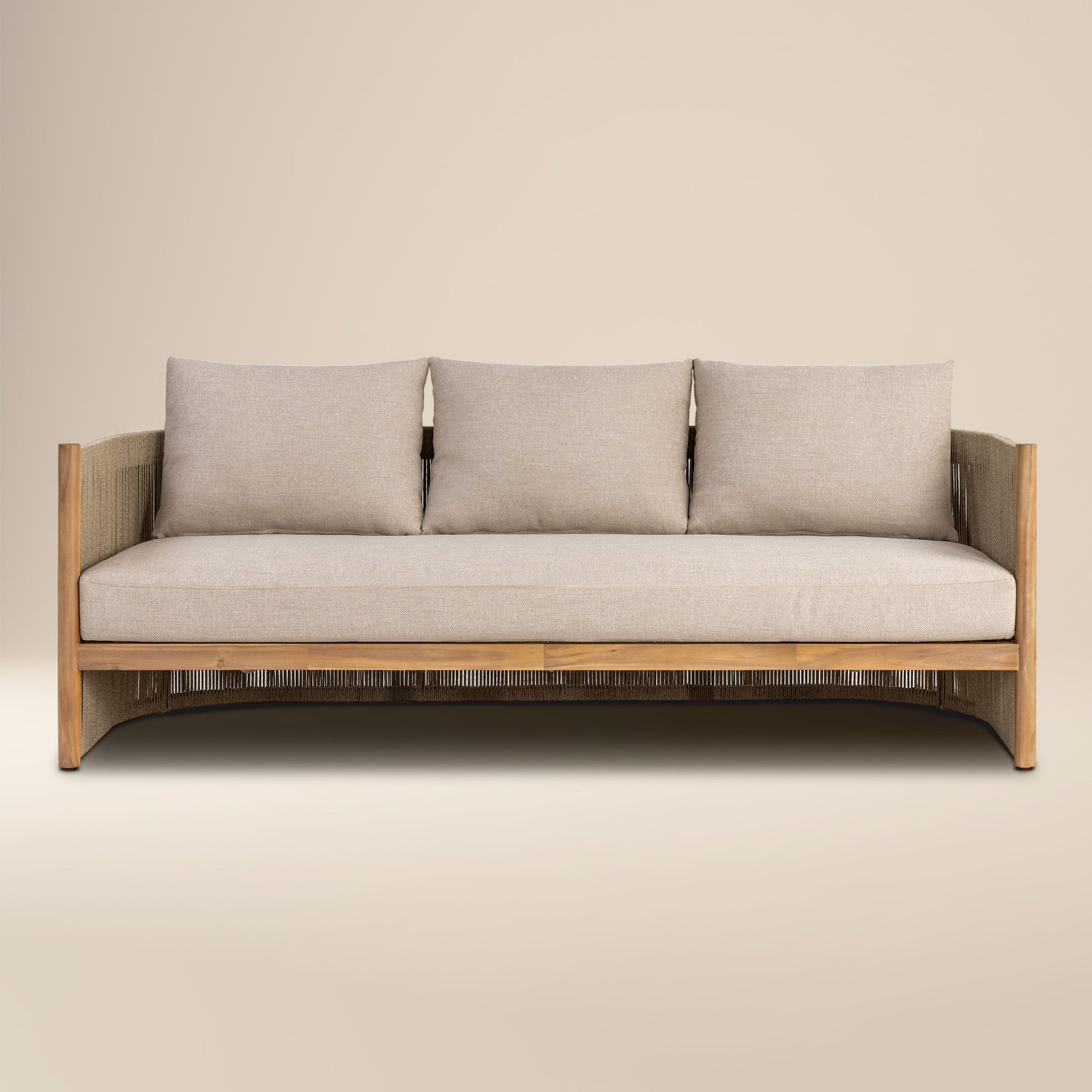 Gomera 79" Outdoor Sofa | Natural Beige