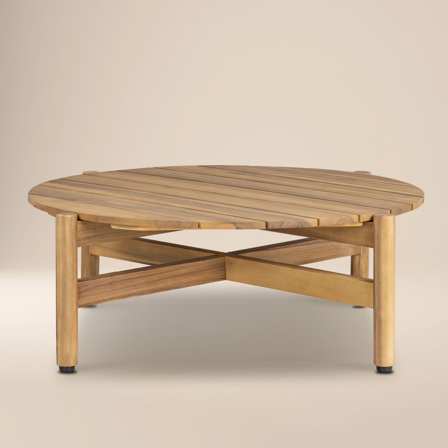 Gomera Outdoor Coffee Table | Light Teak