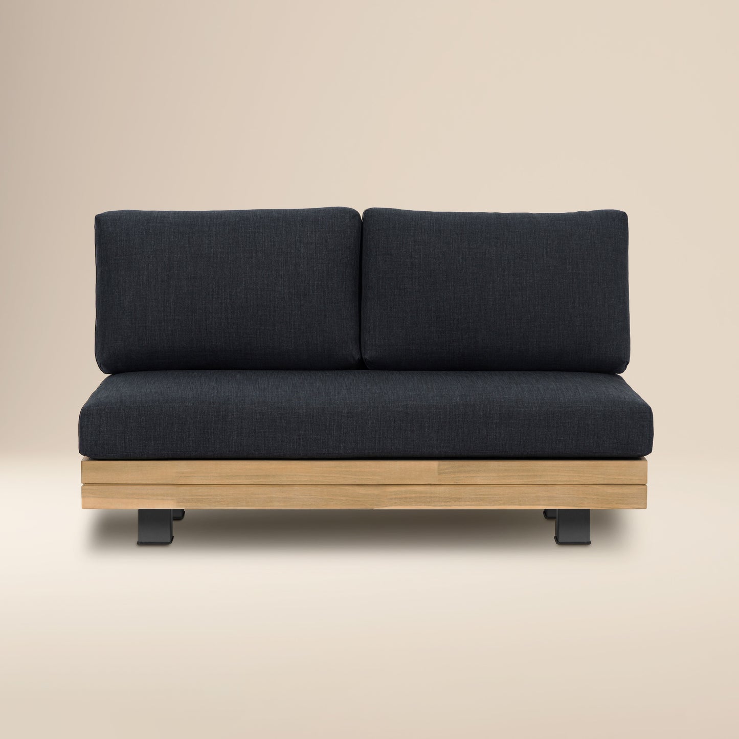 Celenza Outdoor Loveseat (50") | Heathered Grey