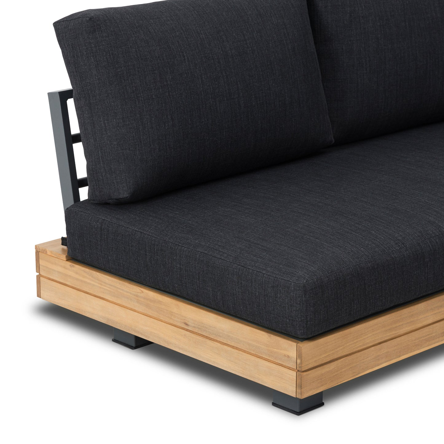 Celenza Outdoor Loveseat (50") | Heathered Grey