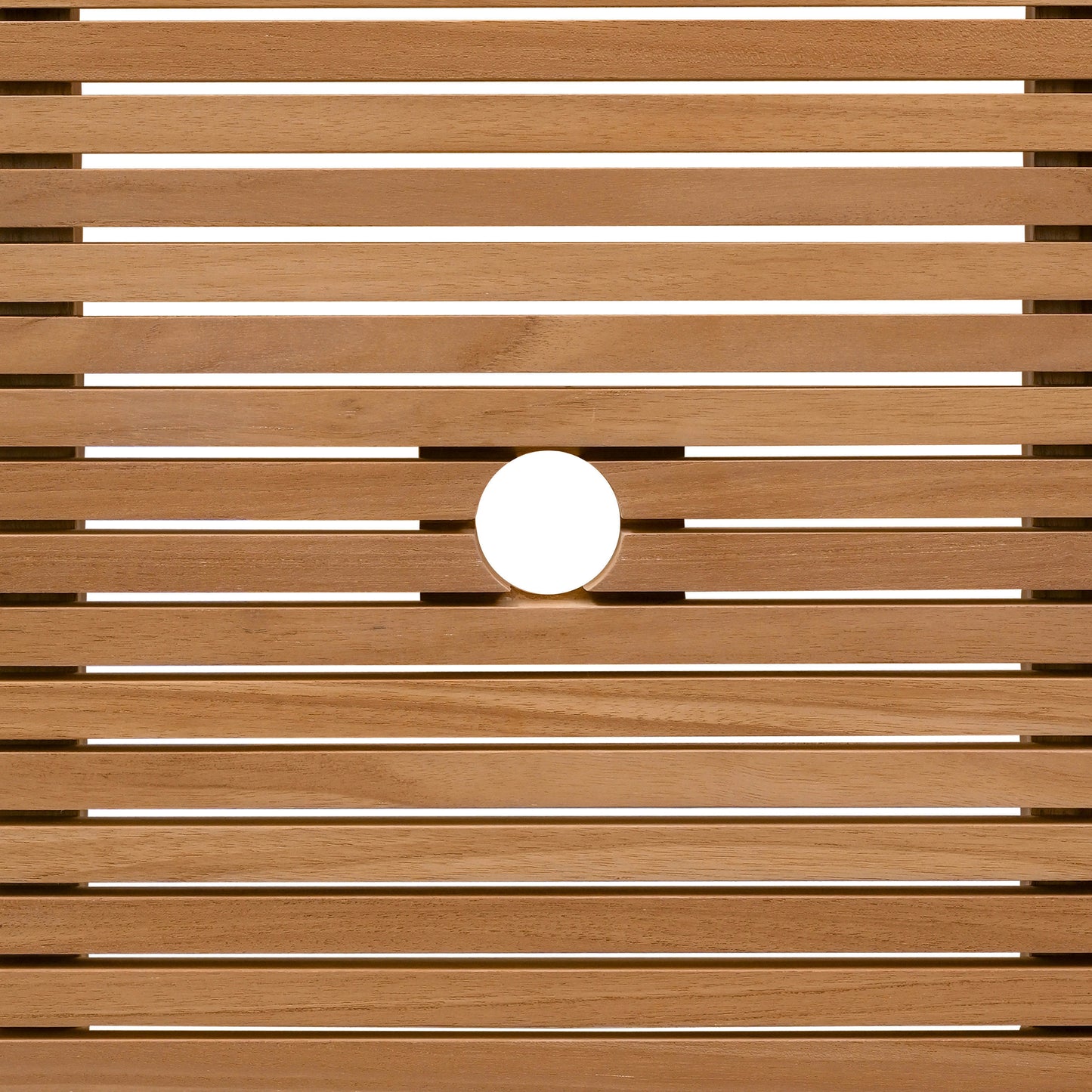Calen 72" Outdoor Teak Dining Table | Natural