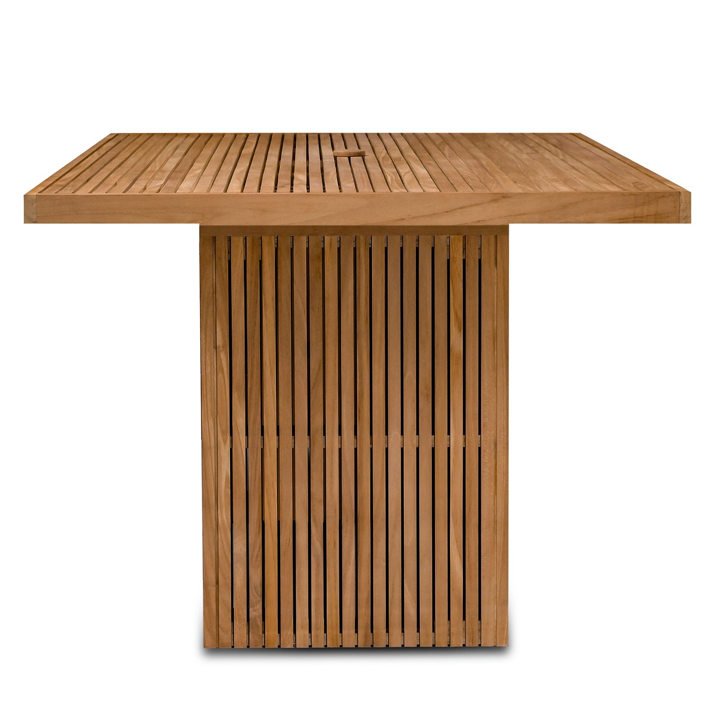 Calen 72" Outdoor Teak Dining Table | Natural