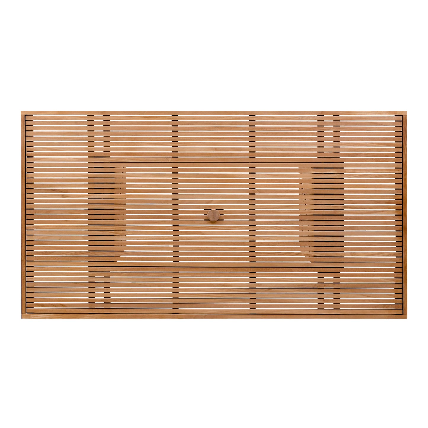 Calen 72" Outdoor Teak Dining Table | Natural