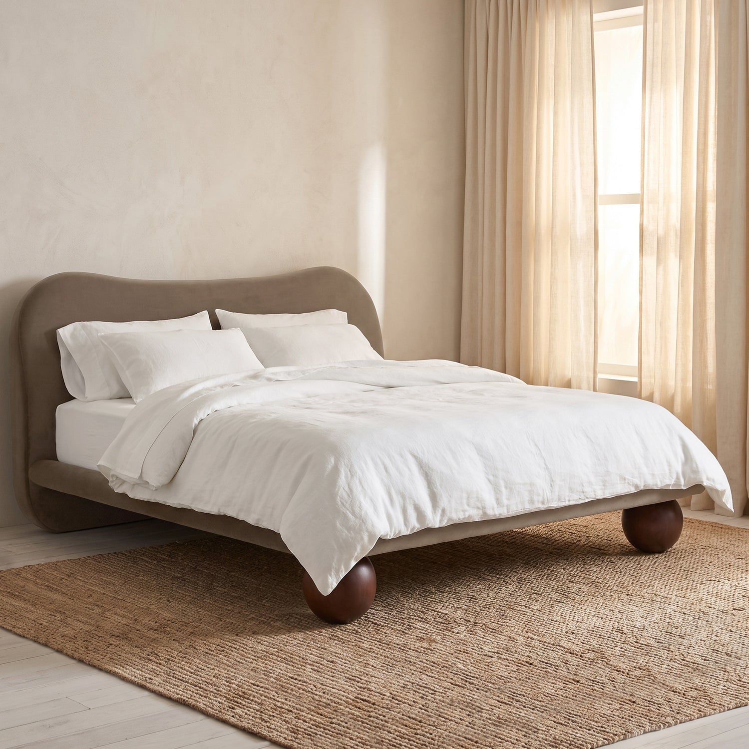 Orbit Bed | Serene Brown | King lifestyle_image