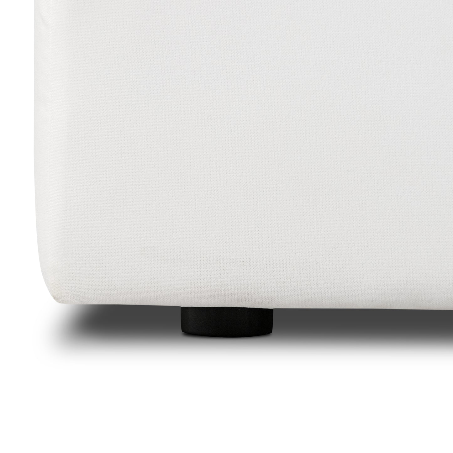 Aspen Armless Chair | Cotton White