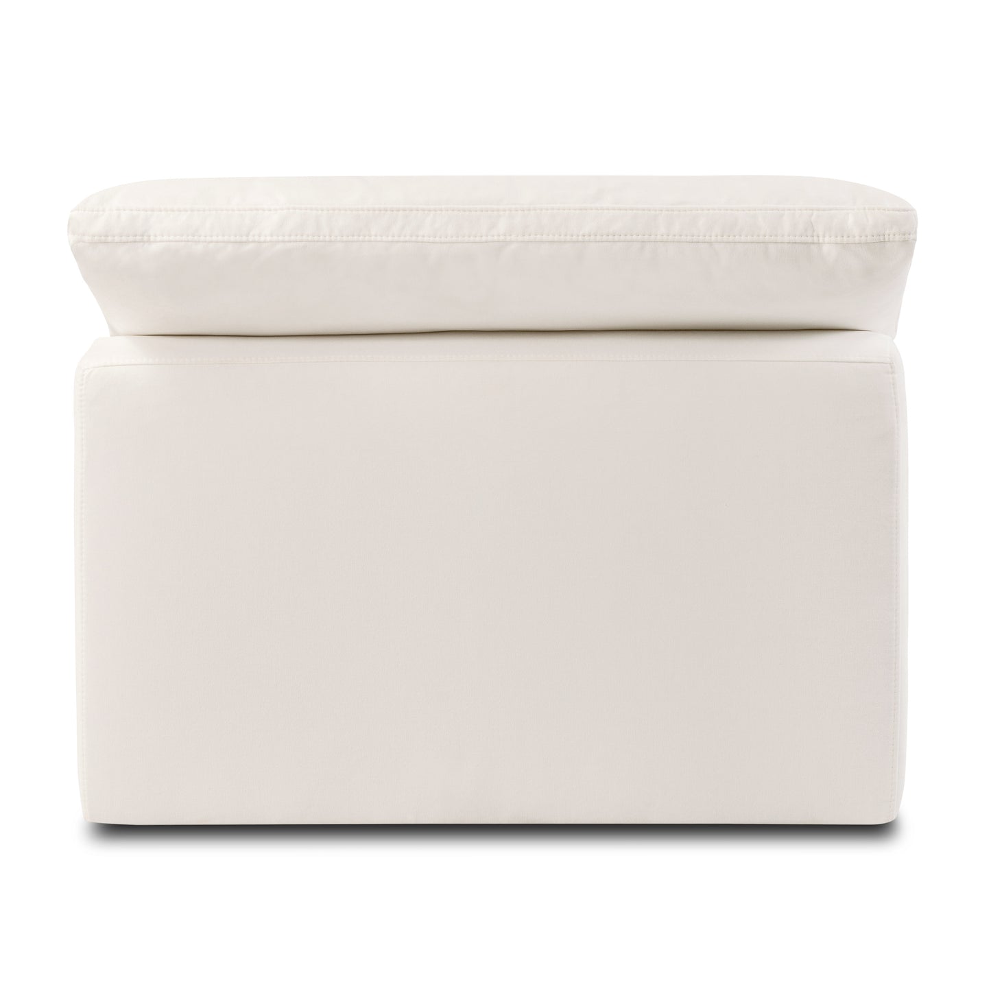 Aspen 39" Modular Armless Chair | Linen White