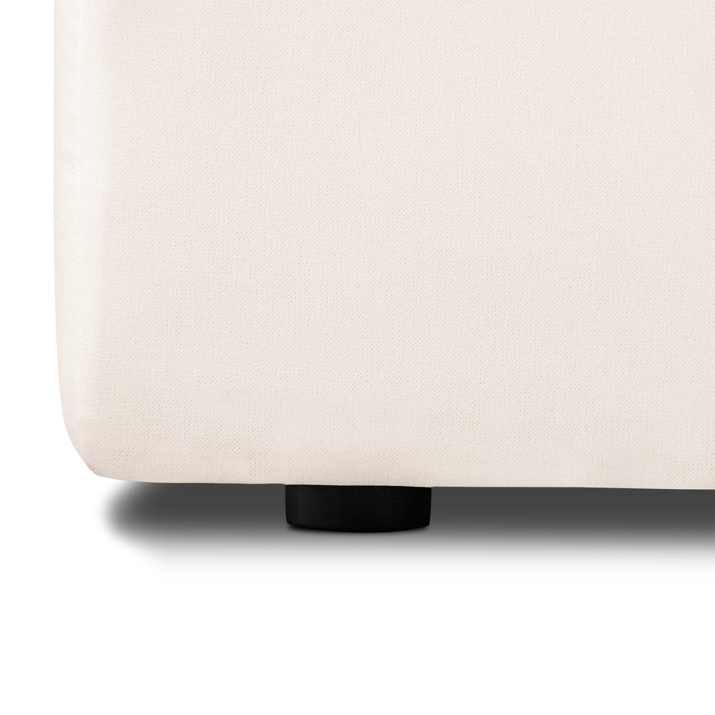 Aspen 39" Modular Armless Chair | Linen White
