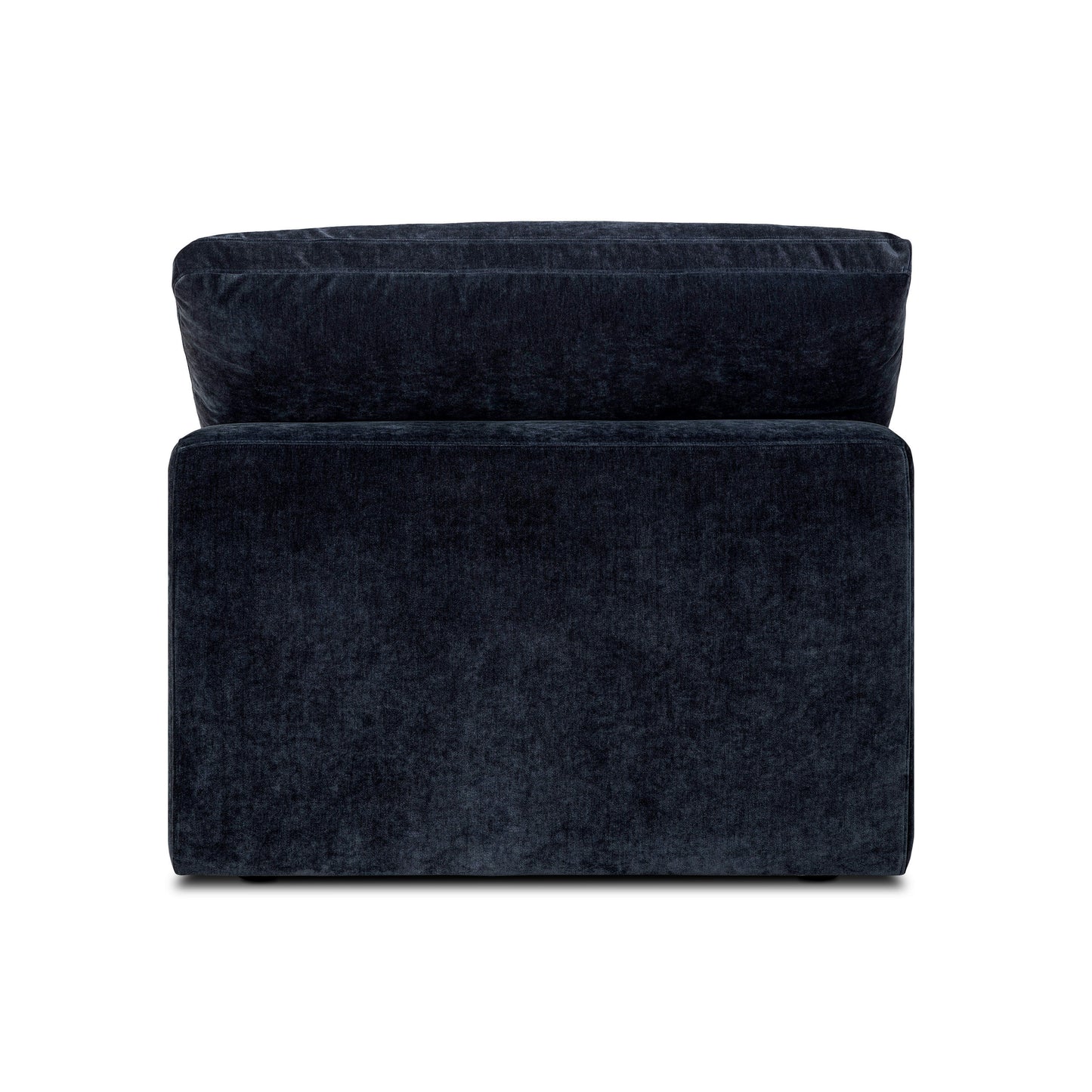 Aspen 39" Modular Armless Chair | Mystic Blue