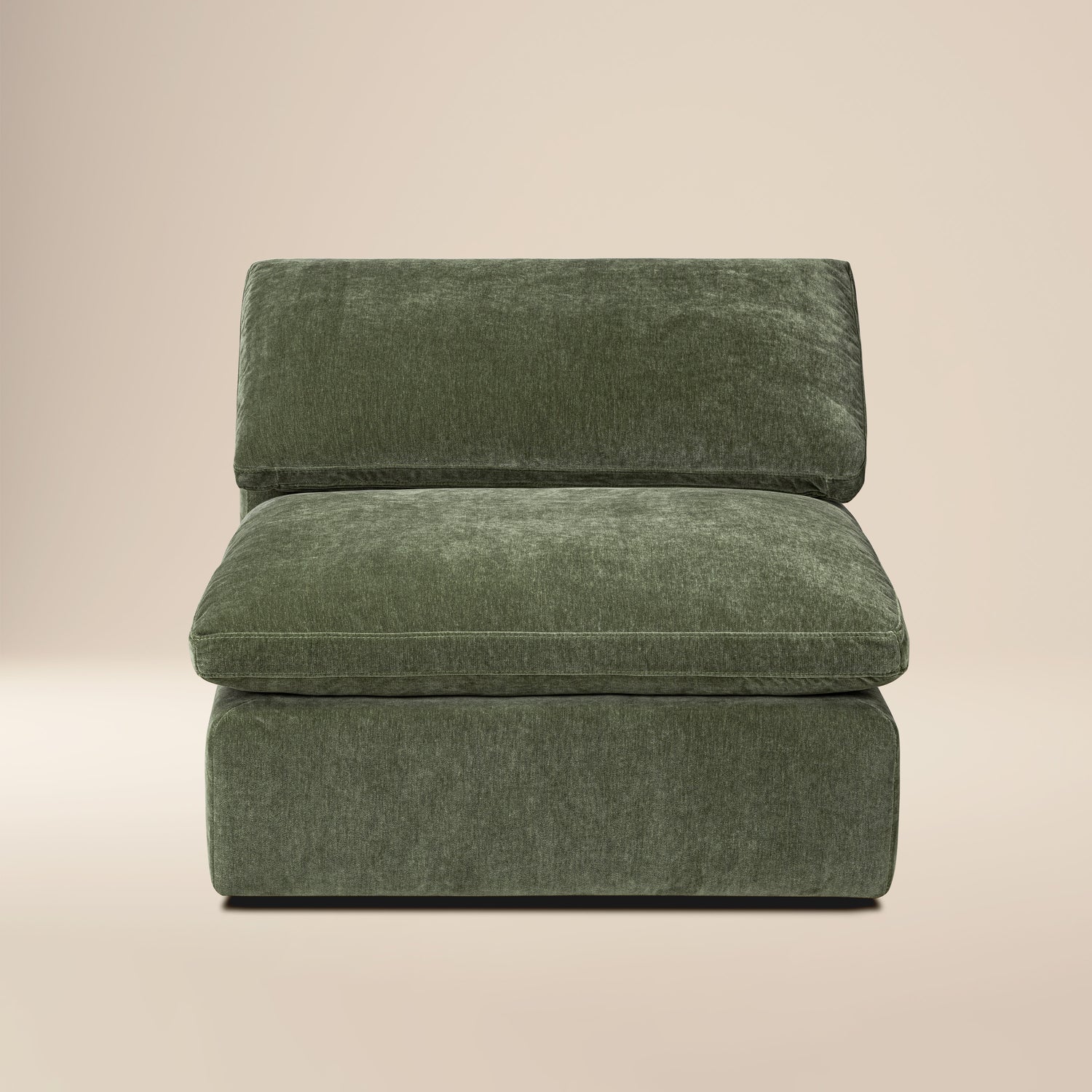Aspen Armless Chair | Sagano Green 