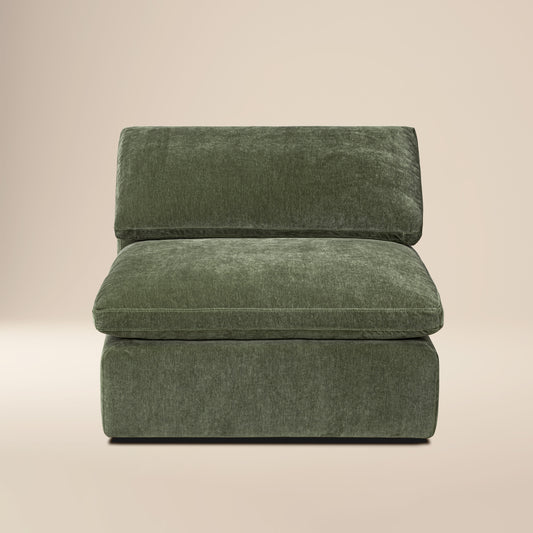 Aspen Armless Chair | Sagano Green