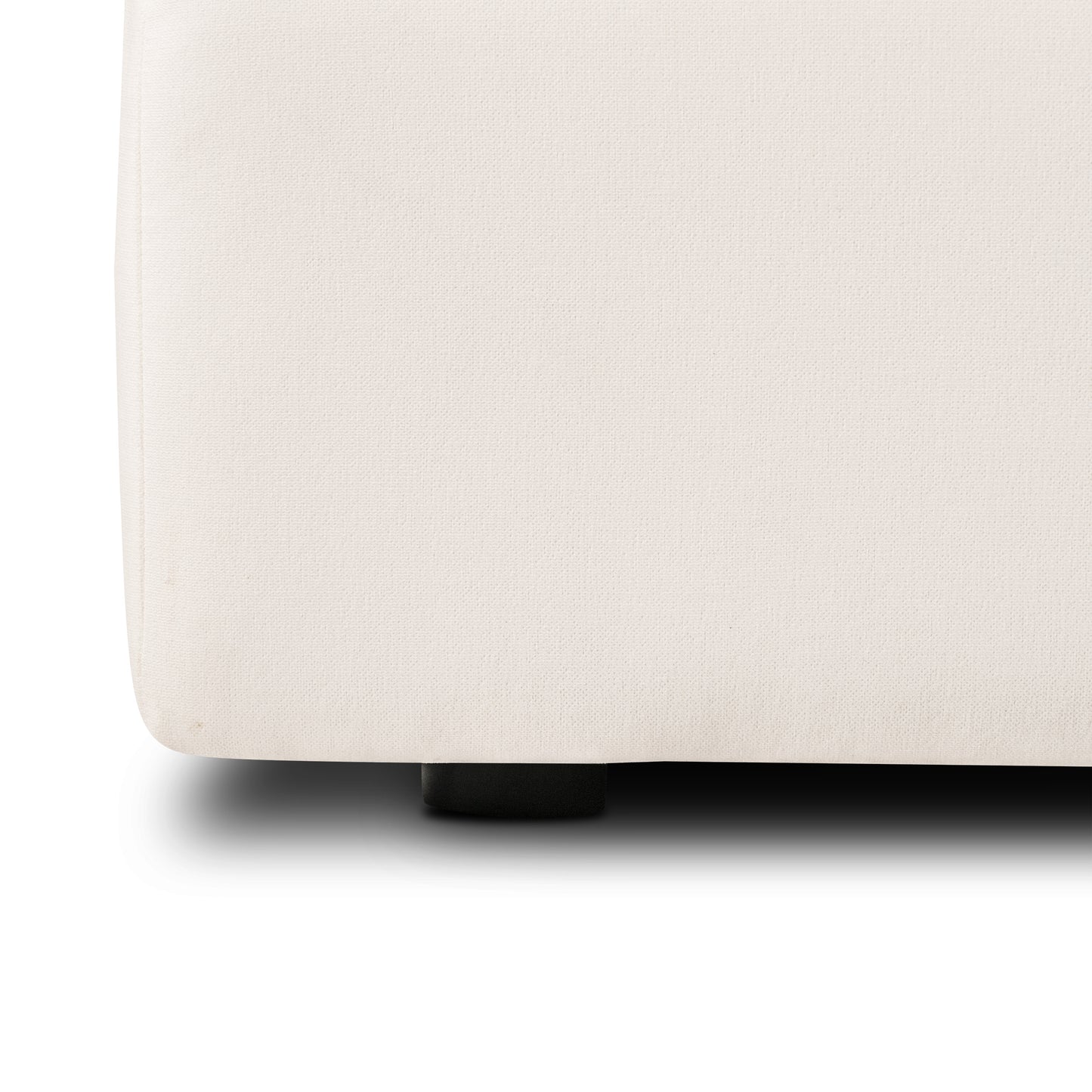 Aspen 39" Modular Ottoman | Linen White