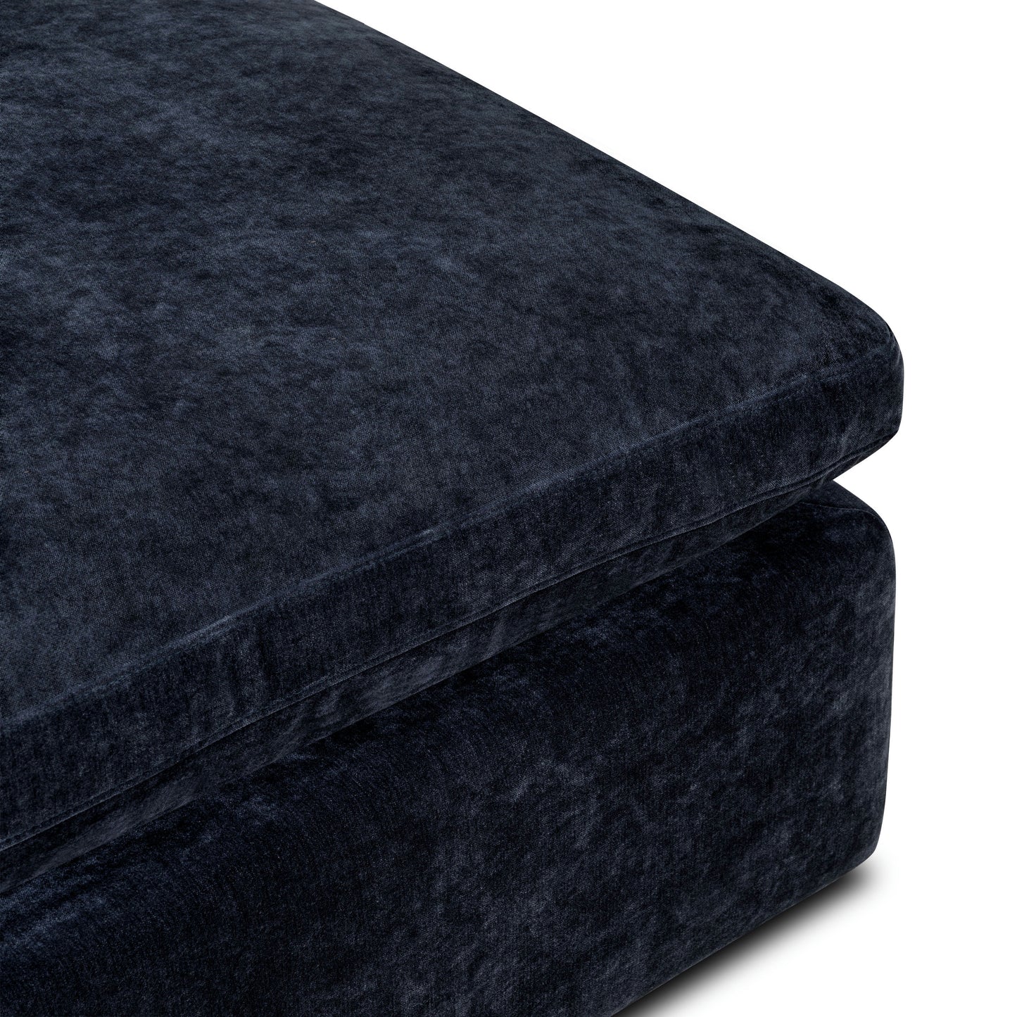 Aspen 39" Modular Ottoman | Mystic Blue