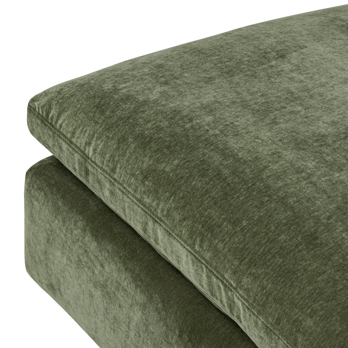 Aspen Ottoman | Sagano Green