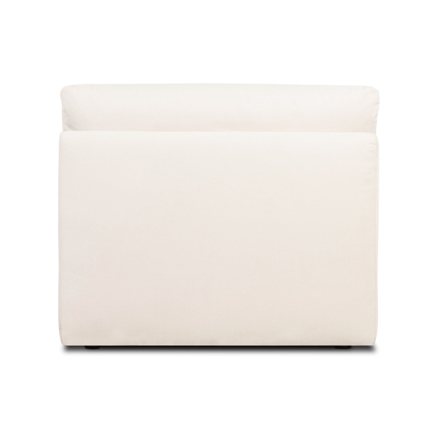 Davos 40.5" Modular Armless Chair | Linen White