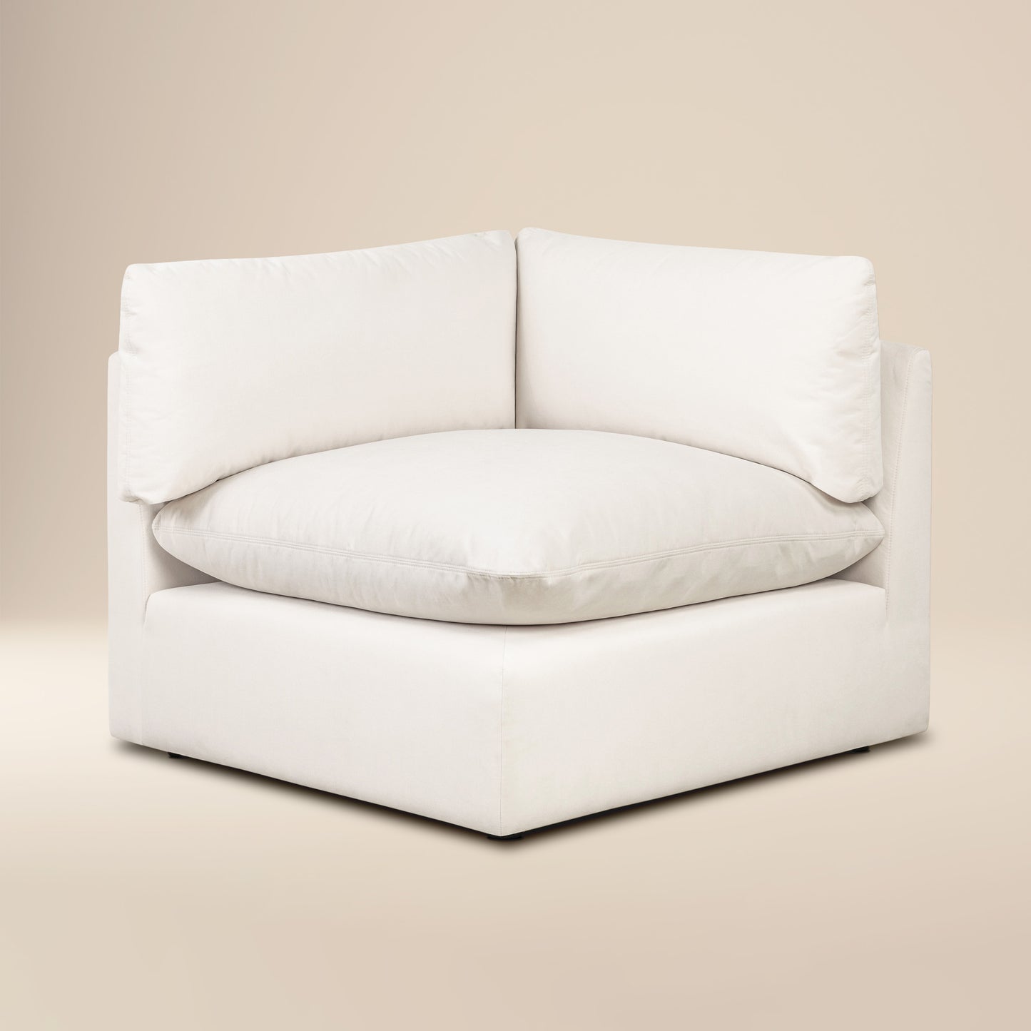Davos 40.5" Modular Corner | Linen White