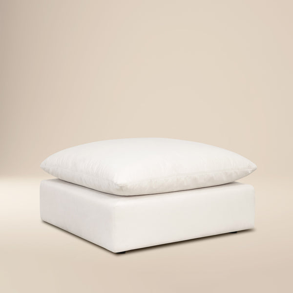 Davos 40.5" Modular Ottoman | Linen White