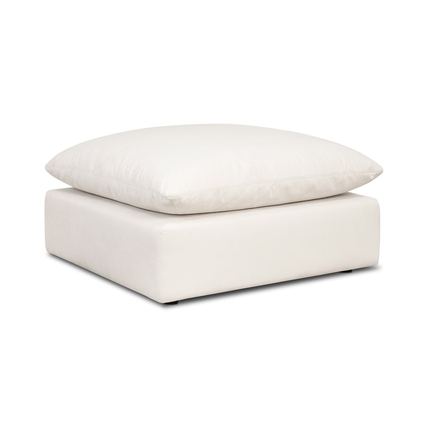 Davos 40.5" Modular Ottoman | Linen White