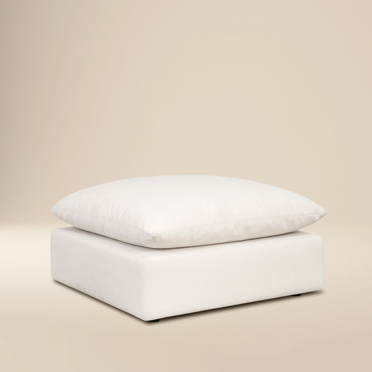 Davos 40.5" Modular Ottoman | Linen White