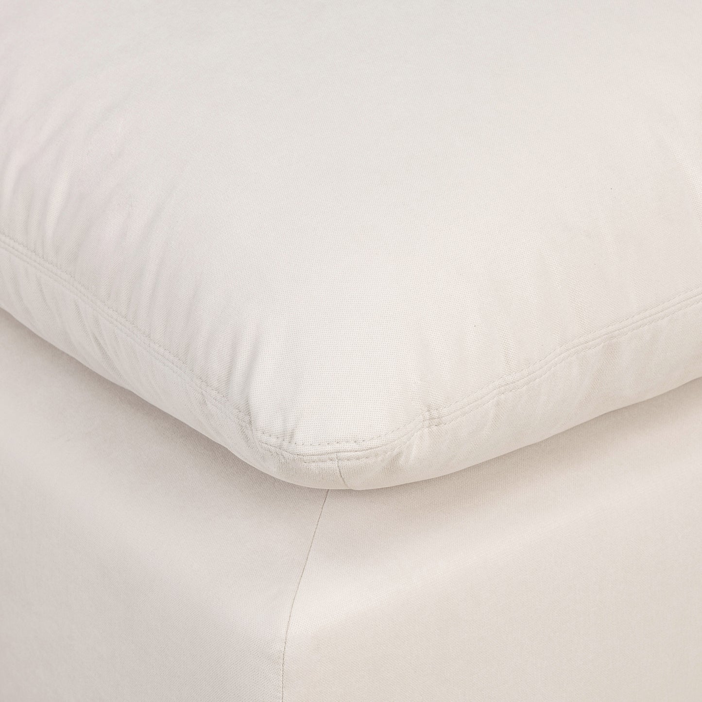 Davos 40.5" Modular Ottoman | Linen White