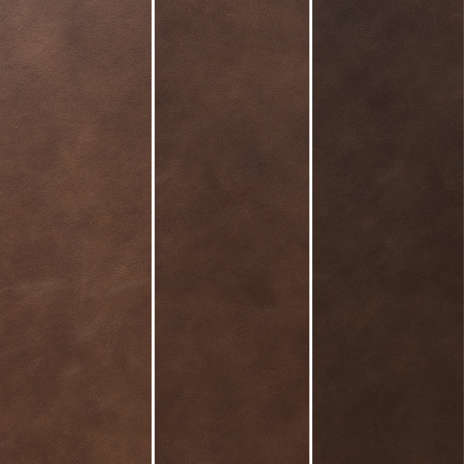 Turin Leather Ottoman | Cocoa Brown 