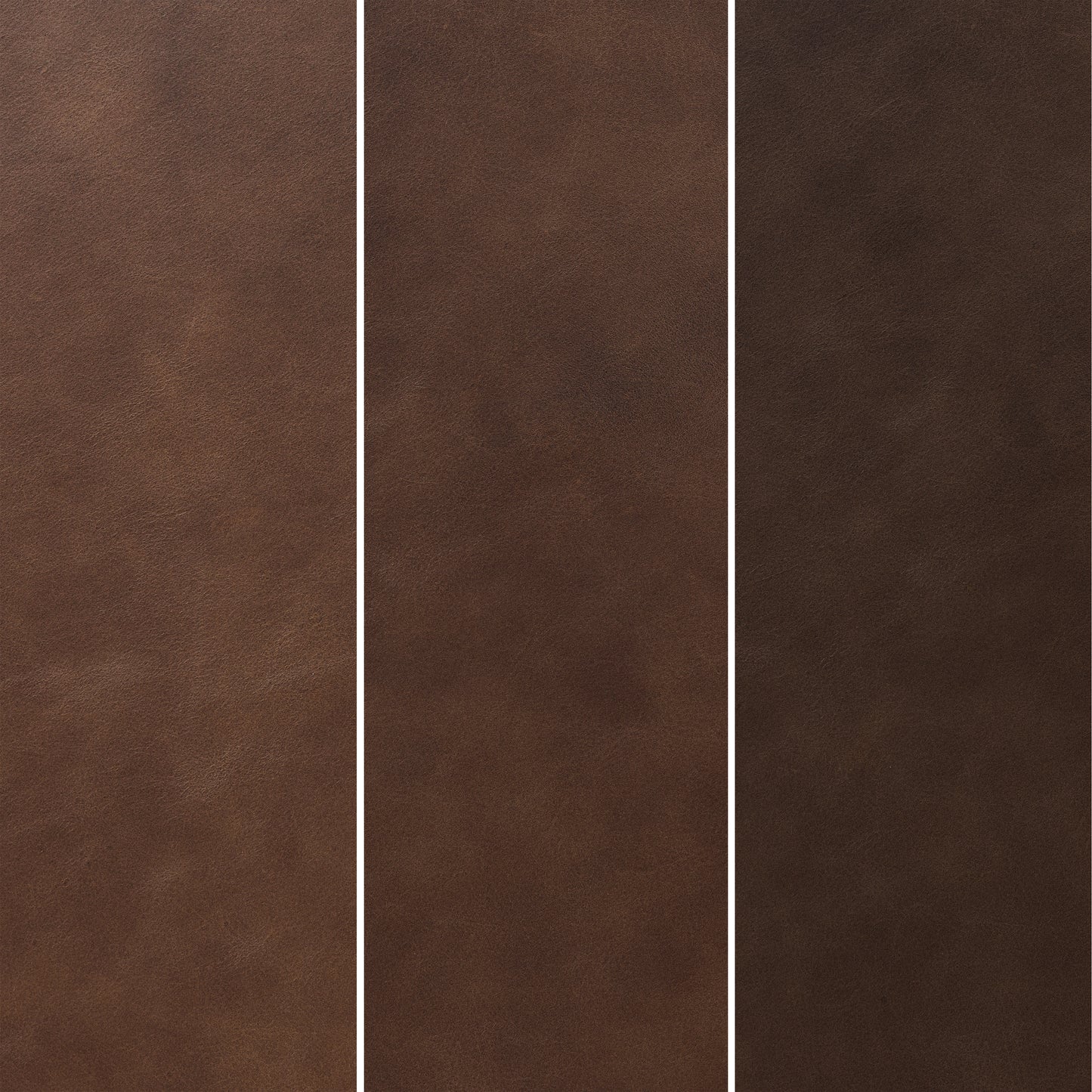 Herve Leather Storage Ottoman | Cocoa Brown