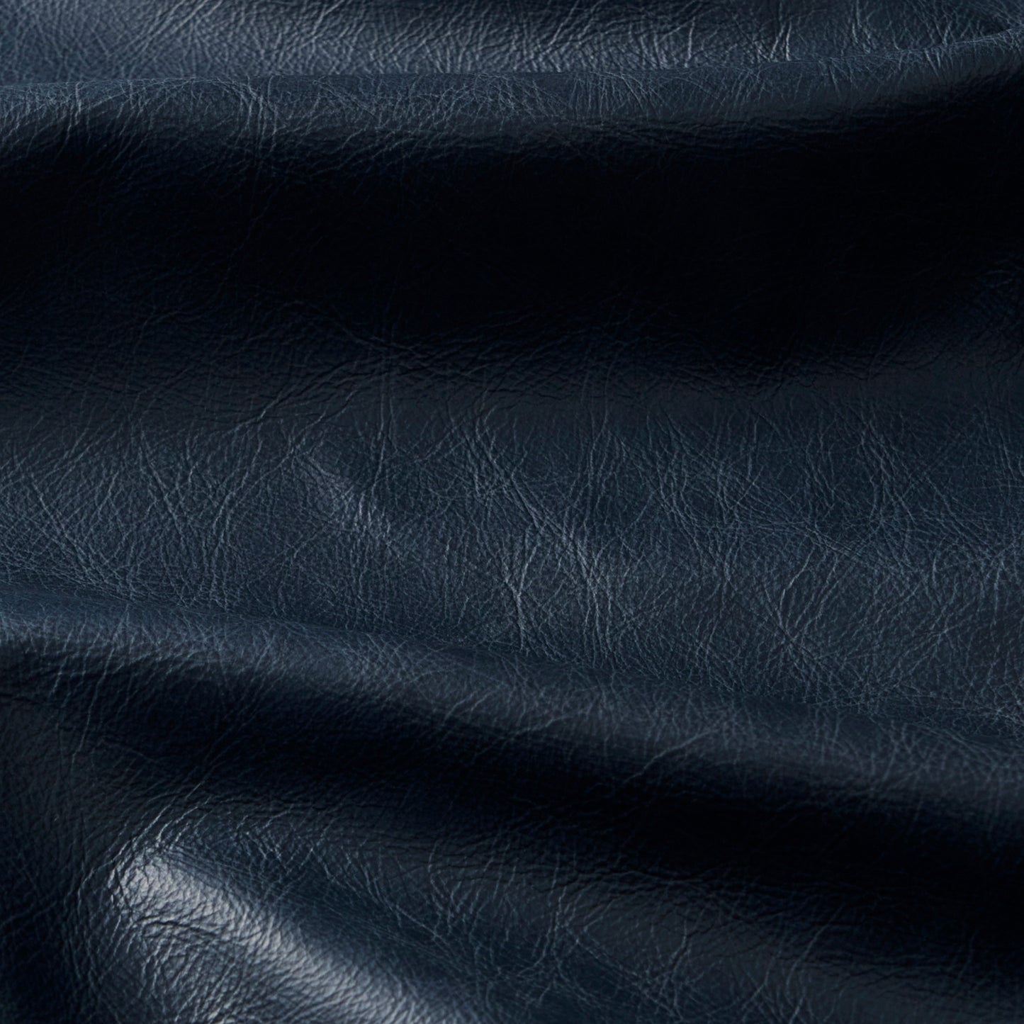 Napa 104.5" Leather Left-Facing Sectional Sofa | Midnight Blue