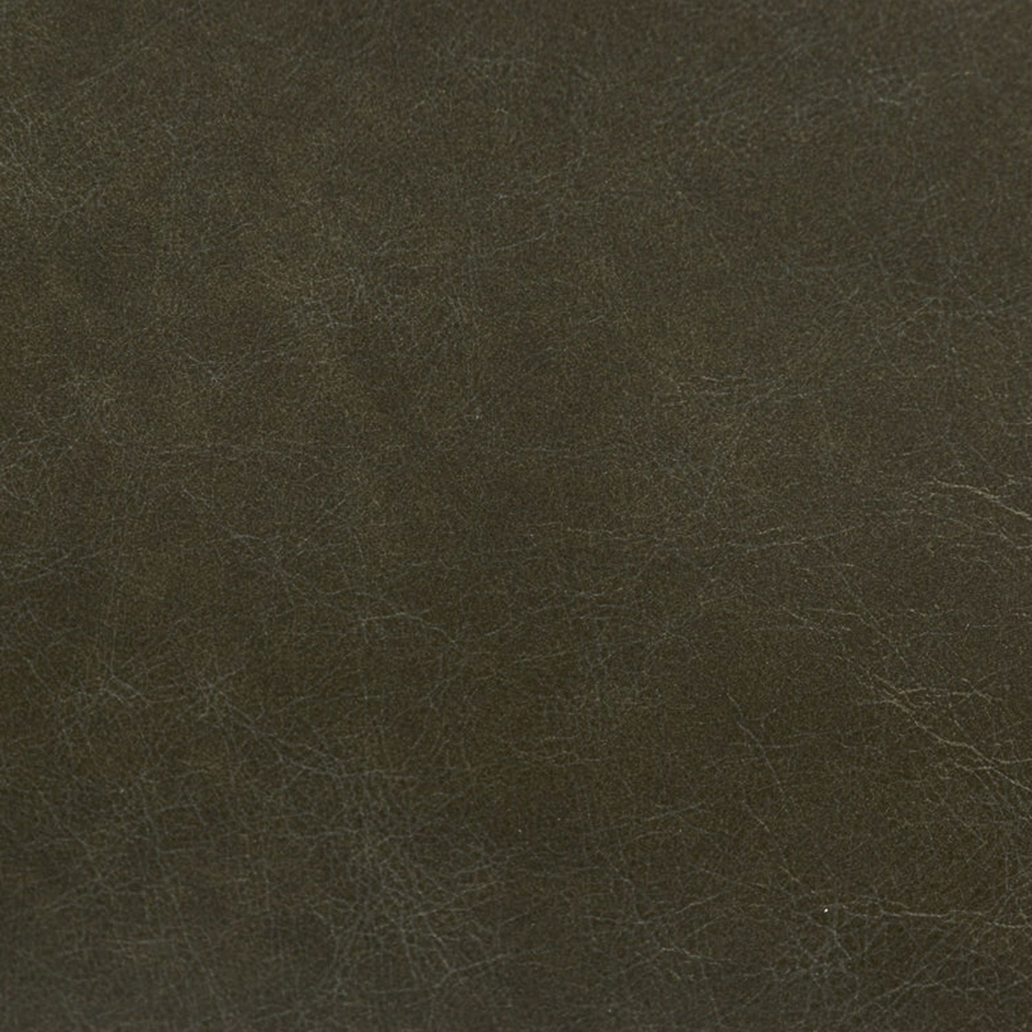 Nolita Leather Ottoman | Olivine Green 