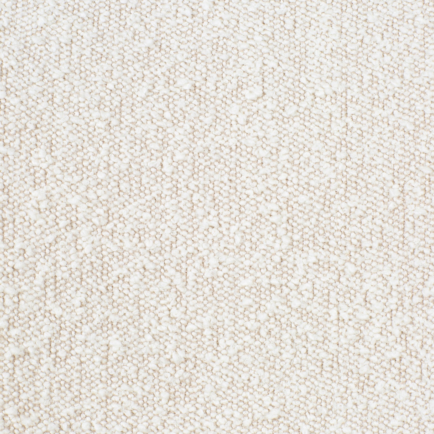 Basel Ottoman | Crema White Boucle 