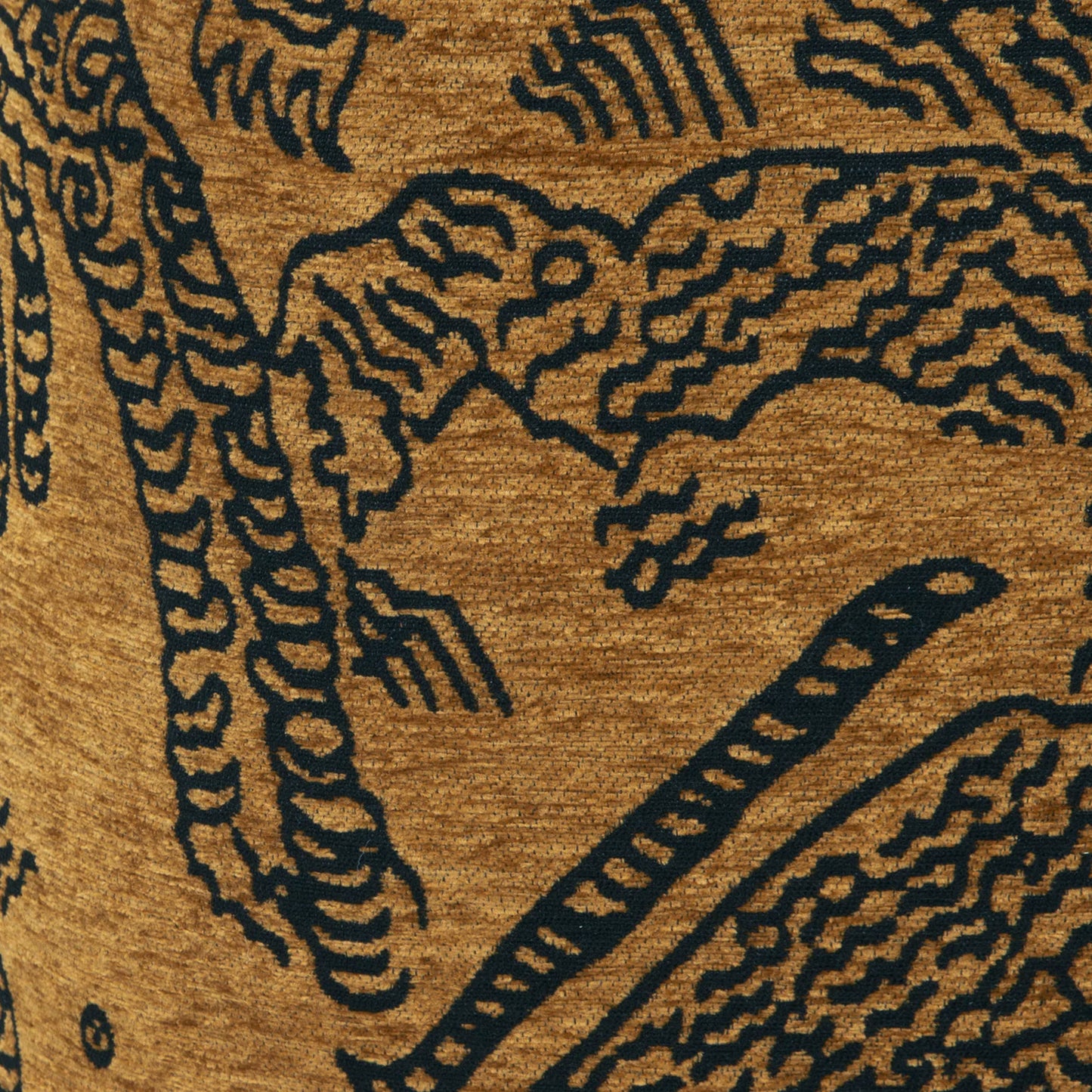 Petal Lounge Chair | Jacquard Brown