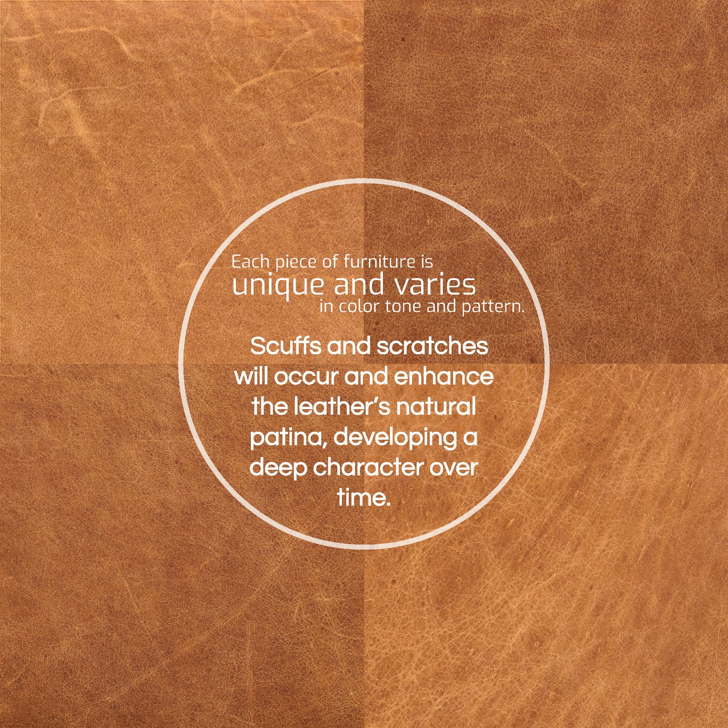 Girona 88" Leather Sofa | Cognac Tan