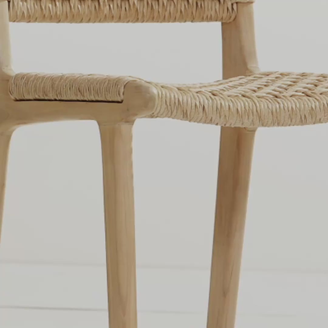 Batu Indoor / Outdoor Counter Height Stool | Natural 